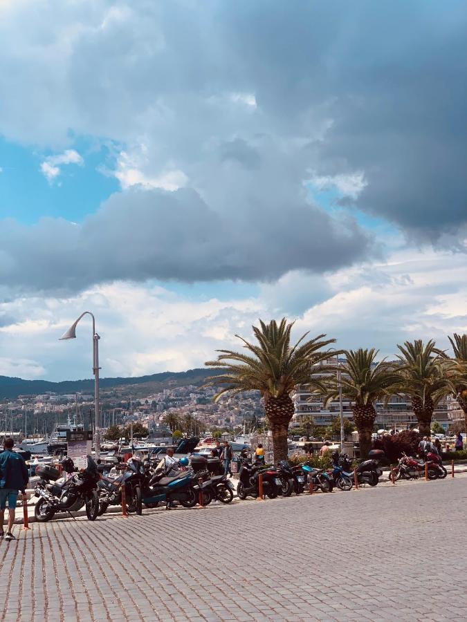 Central House With Amazingview Kavala Bagian luar foto